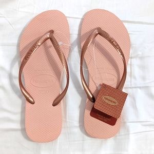 Havaianas Pink Rose Flip Flop Sandals